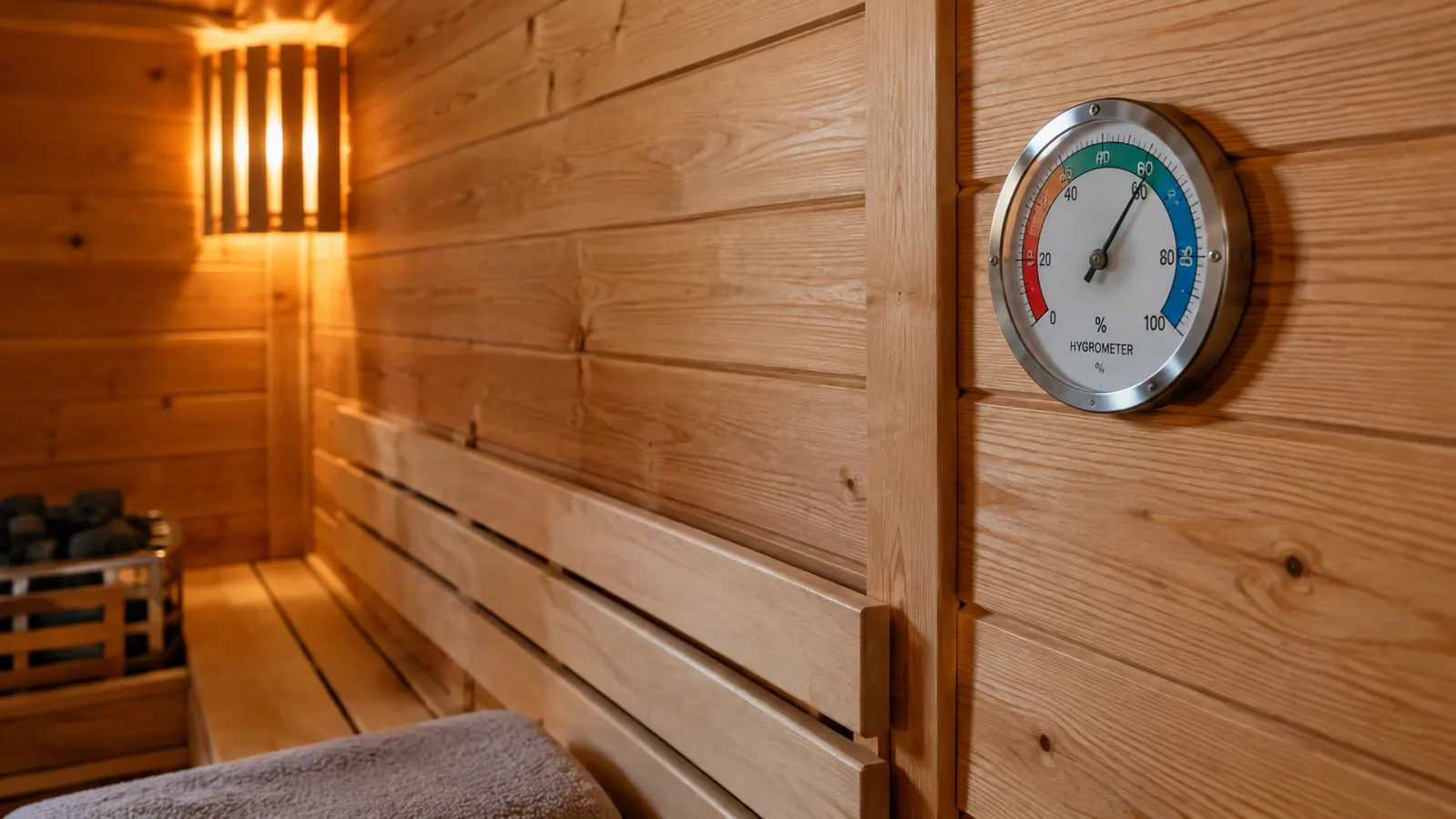 How to Read Sauna Temperature and Humidity With a Hygrometer