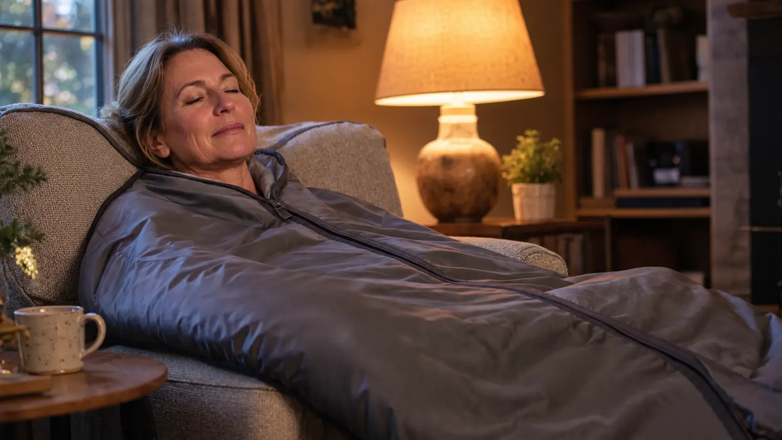 How to Set Up a Home Wind-Down Routine With an Infrared Sauna Blanket