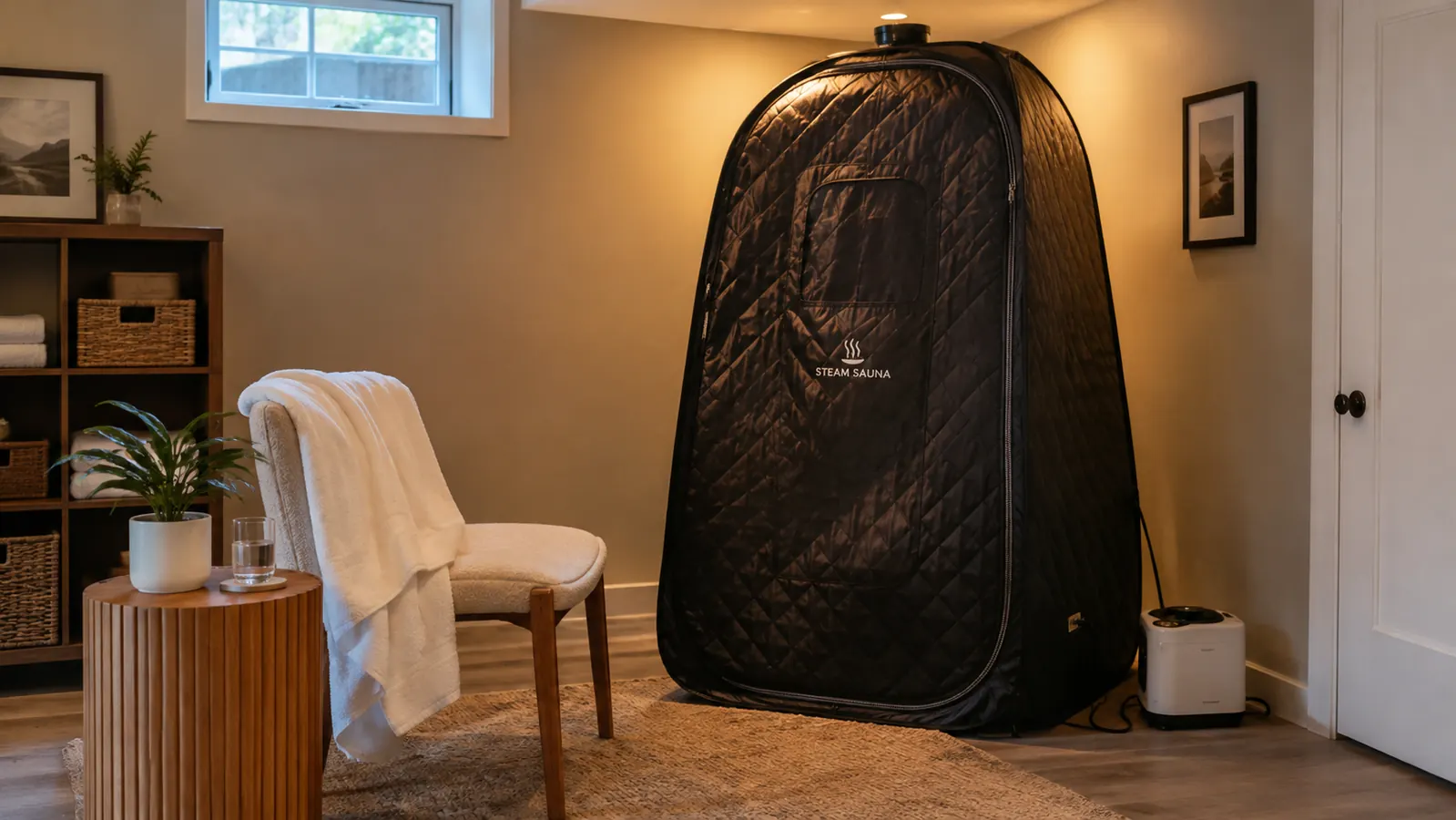How to Use a Portable Steam Sauna Safely at Home