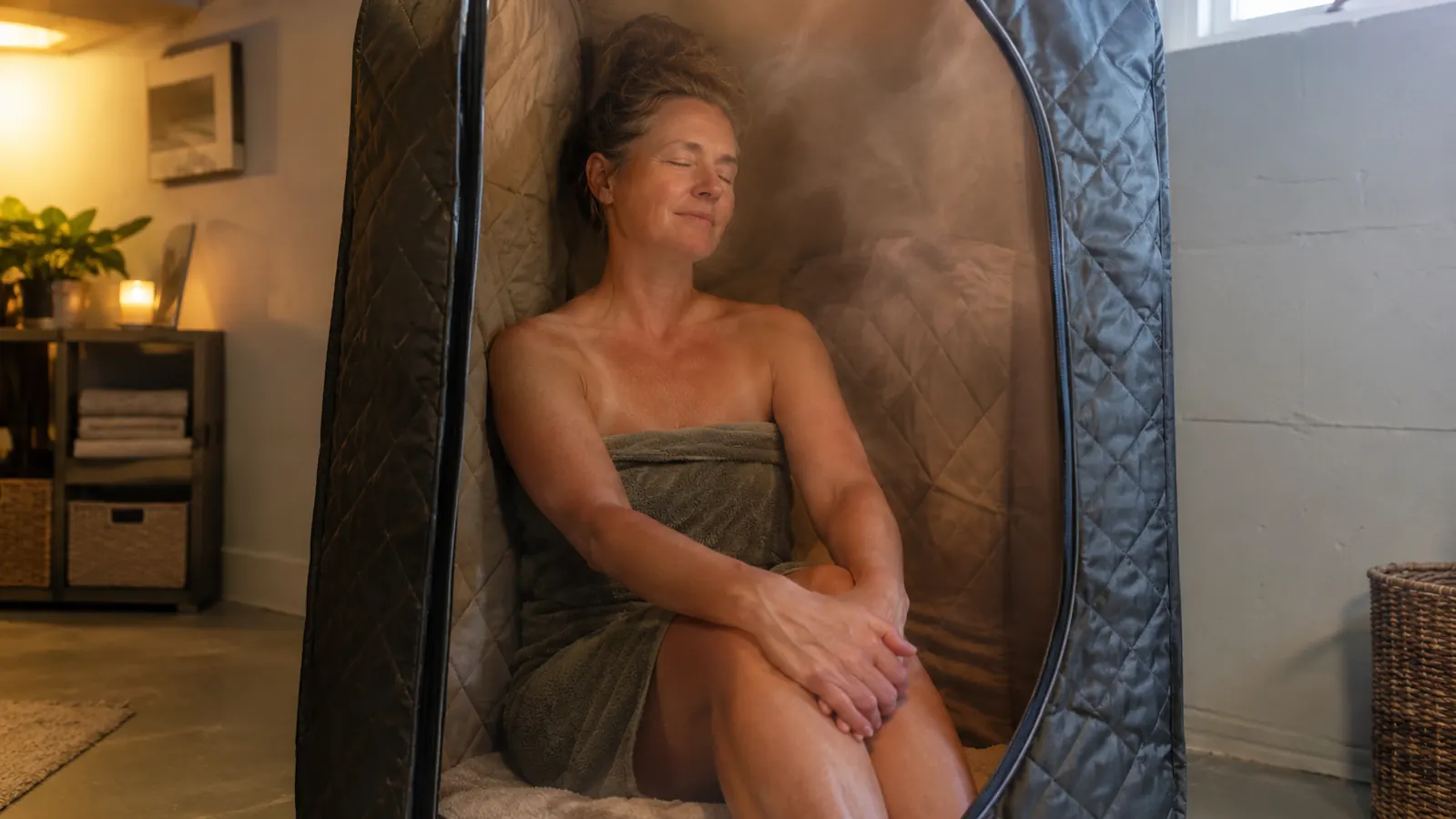 Portable Steam Sauna Review: A Season of Use in a Basement Corner